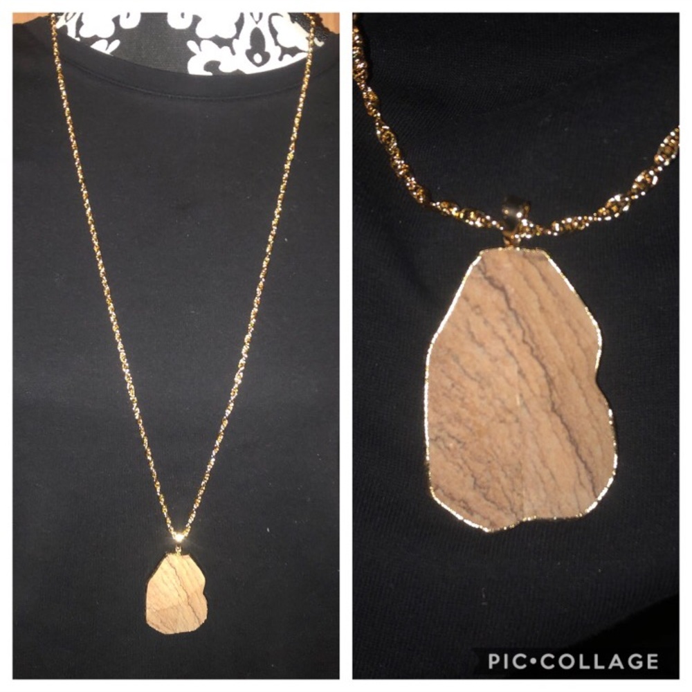 Gemstone necklace